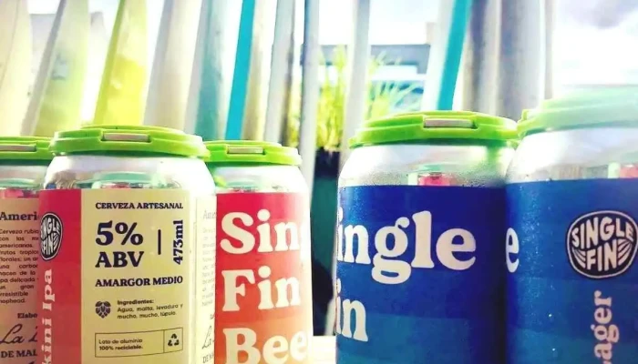 Single Fin Beer:  Del Propietario - Cervecería artesanal