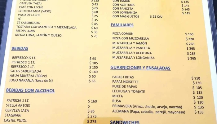 Snack Resto Termal:  Menu - Restaurante