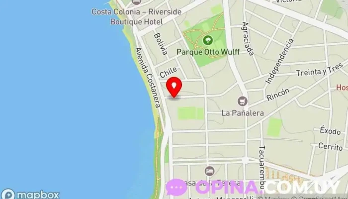 mapa de Solares de Araus Apartments  en Col. del Sacramento