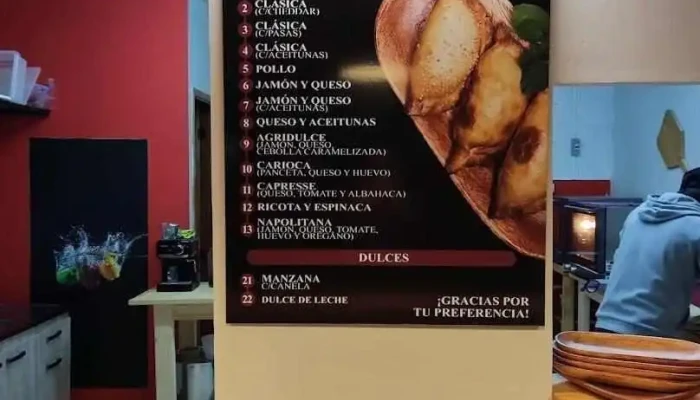 Solo Bueno Empanadas Artesanales:  Menu