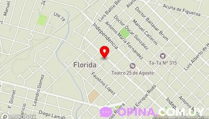 mapa de Soraya Propiedades Agencia inmobiliaria especializada en alquileres en Florida