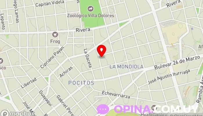 mapa de Sport Recovery Quiropráctico, Kinesiólogo, Clínica de medicina deportiva en Montevideo