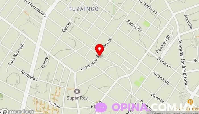 mapa de Super Ocasion Supermercado en Montevideo