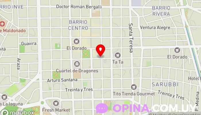 mapa de Supermercados El Clon Supermercado en Maldonado