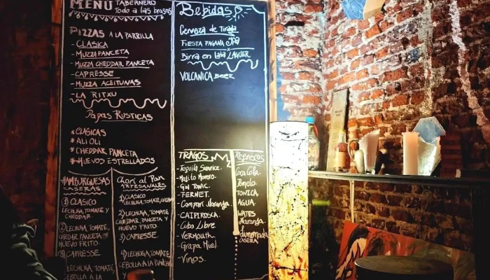 Taberna Ritxu:  Menu - Cervecería artesanal