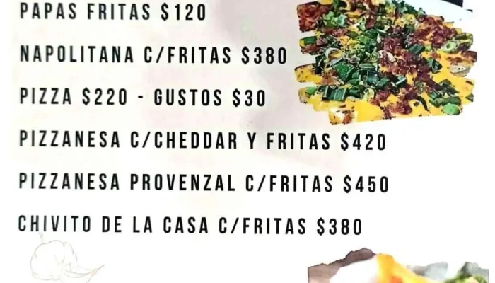 Tacos Chilis Menu - Restaurante de comida rápida