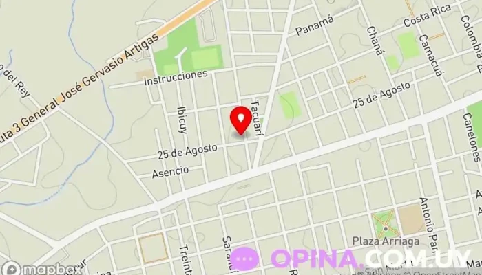 mapa de Tándem, Entrenamiento Integral Gimnasio en San José de Mayo