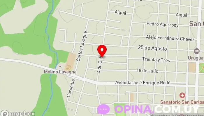 mapa de TE NECESITO Tienda de herramientas, Ferretería en San Carlos