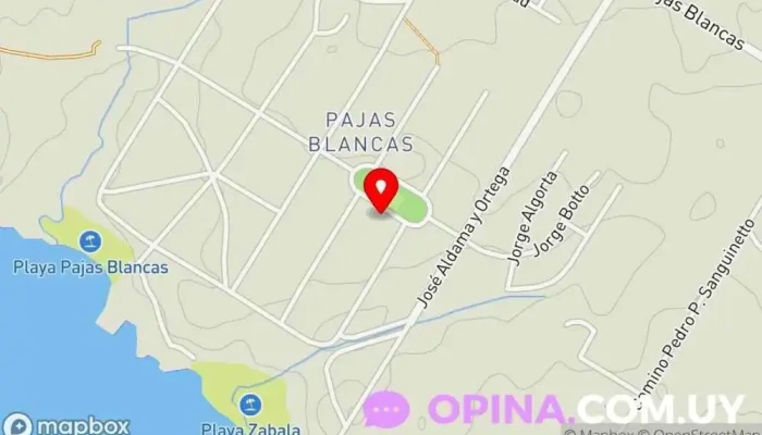 mapa de Team Gym Center Gimnasio en Pajas Blancas