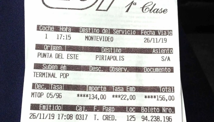 Terminal Piriapolis Sitio Web - Piriápolis