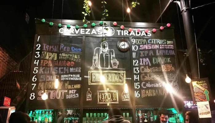 The End:  Menu - Cervecería artesanal