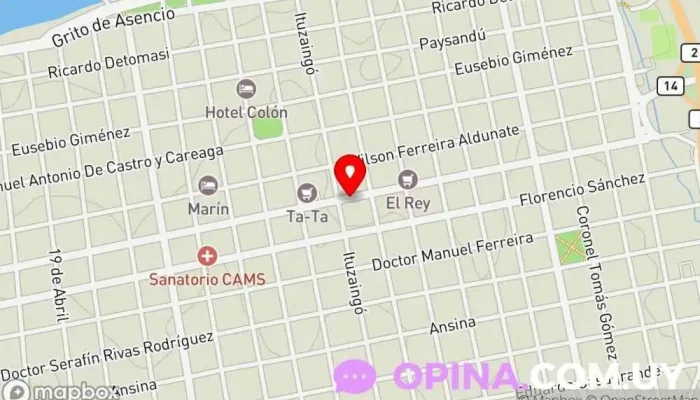 mapa de TiendaMinico Librería infantil, Tienda de bolígrafos, Juguetería en Mercedes