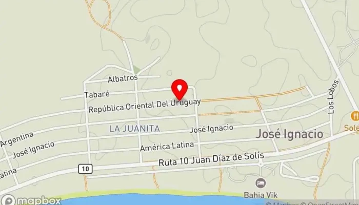 mapa de Tizon Beach Hotel en La Juanita