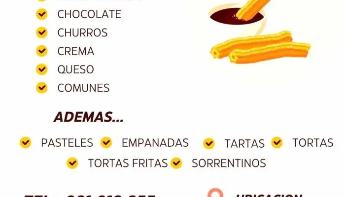 Todo Casero:  Menu - Cafetería