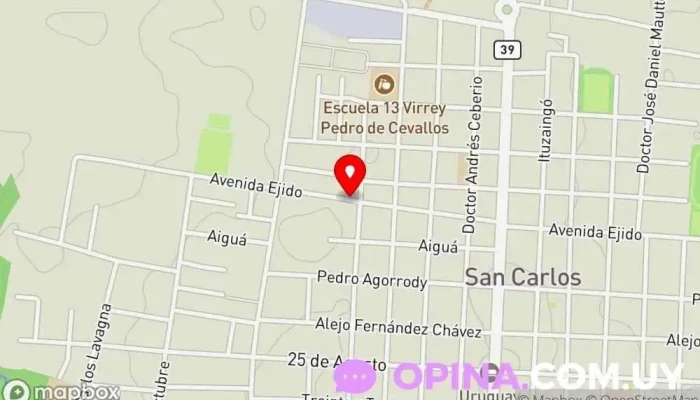 mapa de Todo Taller San Carlos Taller de reparación de automóviles en San Carlos