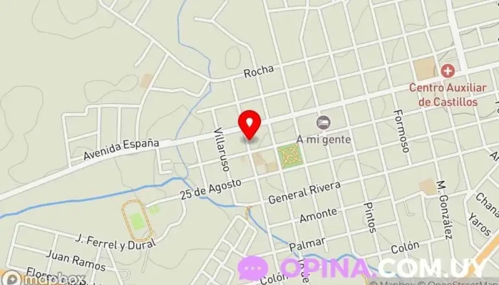 mapa de Todopapel papeleria Kiosco en Castillos