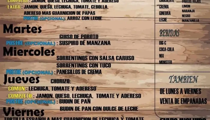 Toquito Van Foodtruck:  Menu - Restaurante de comida rápida