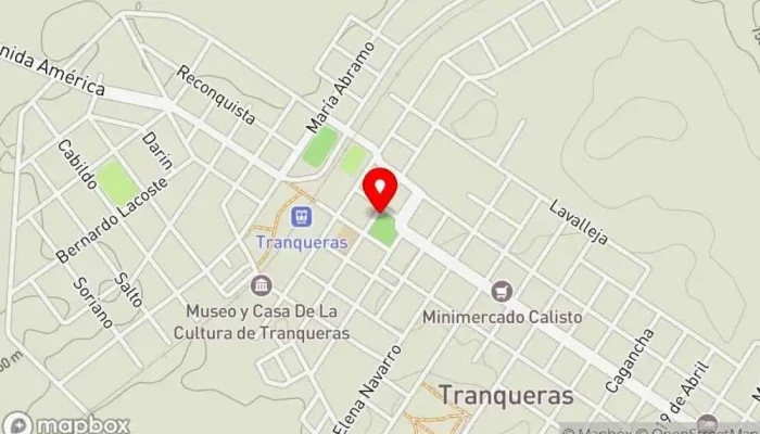 mapa de Tráiler La Parceria Restaurante en Tranqueras