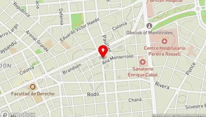 mapa de Trébol Café Cafetería en Montevideo