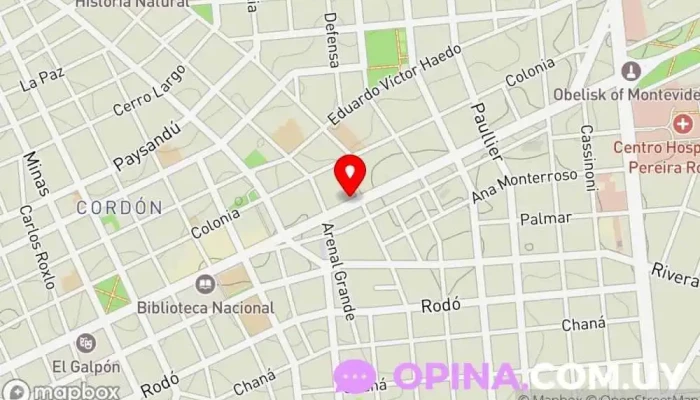 mapa de TUGAYS Tienda de artículos para el hogar, Juguetería en Montevideo