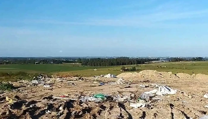 Usina de Relleno Sanitario, Cañada Grande - Unnamed Road