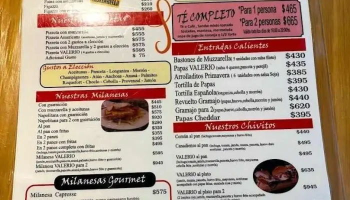 Valerio Menu