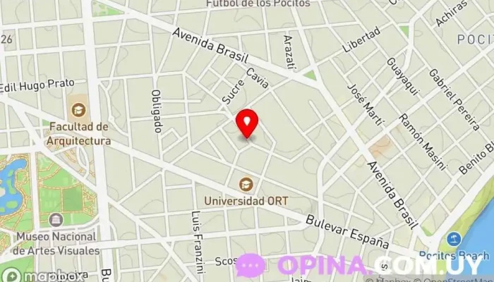 mapa de Valor Inmobiliario Agencia inmobiliaria en Montevideo