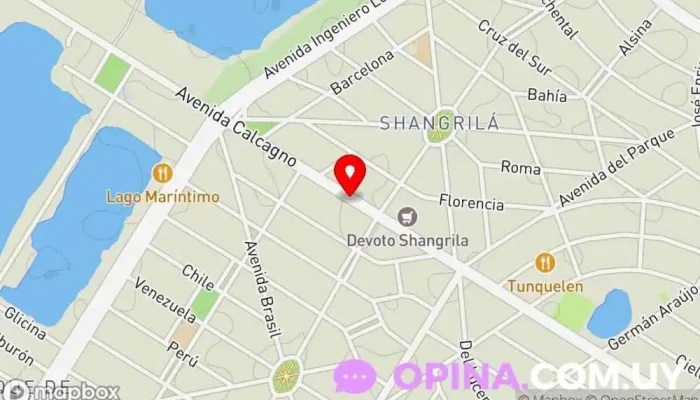 mapa de VARELA INMOBILIARIA Agencia inmobiliaria en Ciudad de la Costa