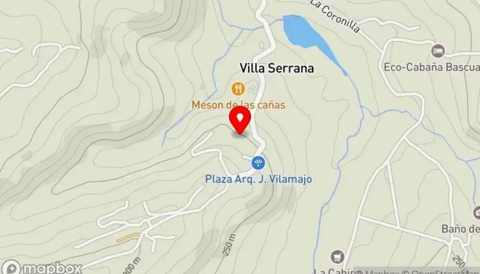 mapa de Ventorrillo de la Buena Vista Restaurante americano en Villa Serrana