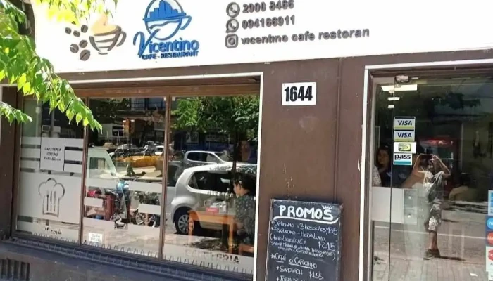 Vicentino Cafe Restaurant:  Montevideo