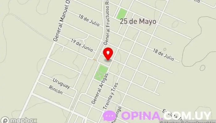 mapa de VIEJA ESCUELA Lounge en Veinticinco de Mayo