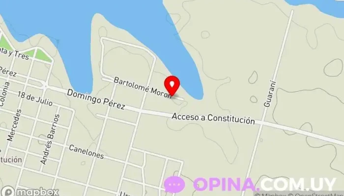 mapa de Vivero Claudia Vivero en Constitución