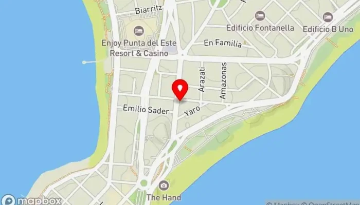 mapa de Wantan Restaurante asiático en Punta del Este