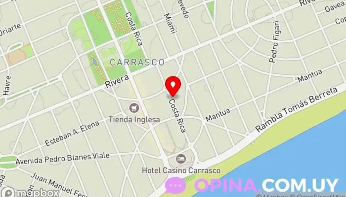 mapa de Yard47 Bienes Raíces Agencia inmobiliaria en Montevideo