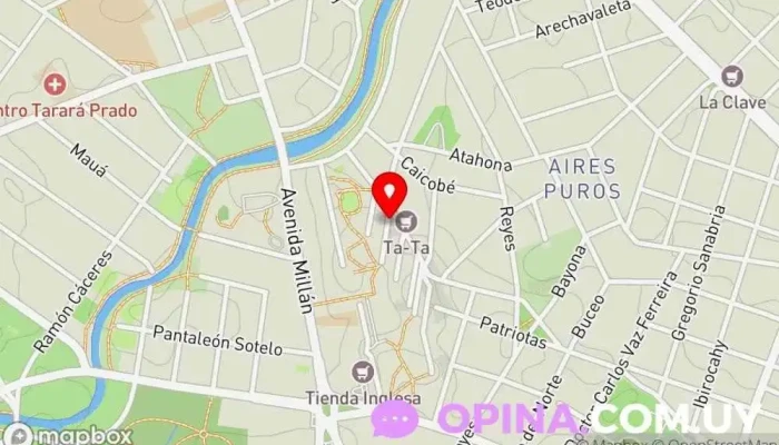 mapa de YL impresiones UY Papelería, Taller de encuadernación, Imprenta comercial, Copistería en Montevideo