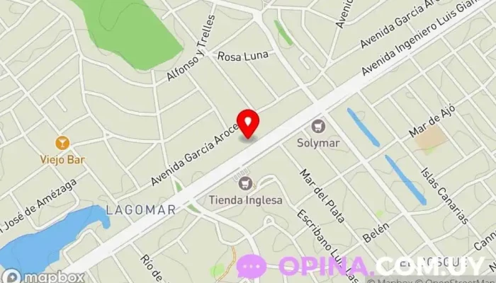 mapa de You Dance Academia de baile, Pabellón de baile, Centro de pilates, Clases de salsa, Centro de formación, Centro de yoga en Ciudad de la Costa