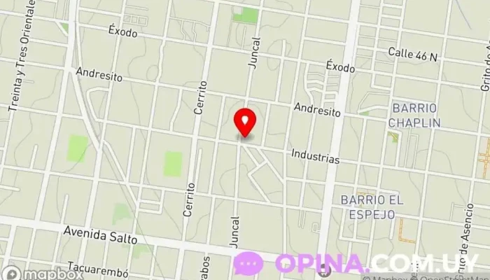 mapa de Your Own Path institute Academia de inglés en Paysandú