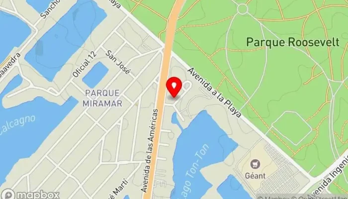 mapa de Zander Resto Pub (ZRP) Club nocturno en Ciudad de la Costa