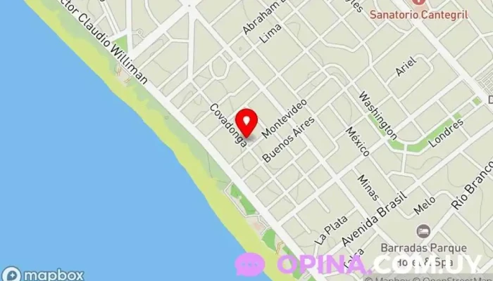 mapa de ZENESTATE Aquí esta tu Búsqueda Agencia inmobiliaria en Punta del Este