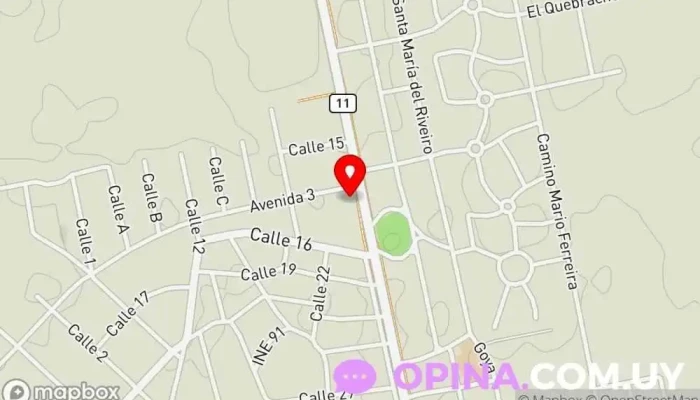 mapa de Zo-Mar  en City Golf