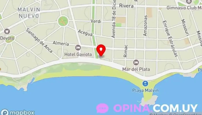 mapa de Zulamian Urbanización, Constructor, Agencia inmobiliaria, Promotora inmobiliaria en Montevideo